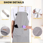 Handepo 4 Pcs Kitchen Aprons - Image 3