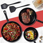 hunnycook Nonstick Frying Pan Set - Image 7