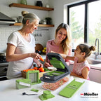 Mueller Pro-Series 10-in-1, 8 Blade Vegetable Chopper, Onion Mincer, Egg Slicer - Image 9
