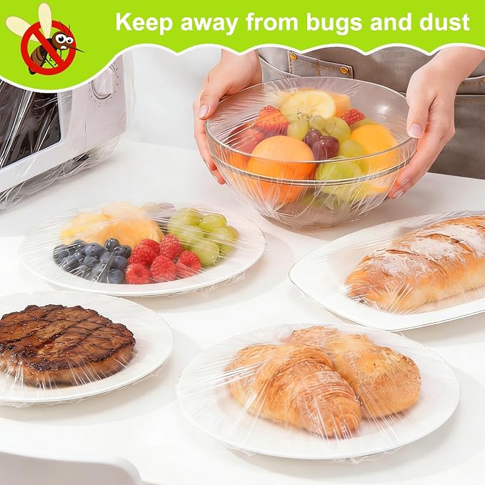 100pcs Extra Large Bowl Covers For Bread Proofing, Fits baking pans up to 13x18 - Image 5