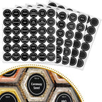 Vetacsion Set of 12 Magnetic Spice Tins - Image 3