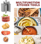 2 Pcs Meat Chopper, Hamburger Grinder, Premium Heat Resistant Smasher - Image 3