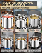 STOCKPOT 20 Quart Soup Pot - Image 8