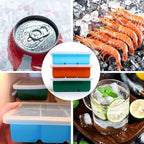 Excnorm Silicone Ice Cube Trays 3 Pack - Image 7