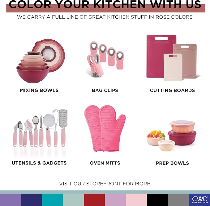 COOK WITH COLOR Mixing Bowls with Lids - Image 8