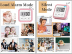 Timer, Kitchen Timers for Cooking Classroom Timer for Kids Teachers Magnetic - Image 2