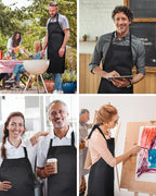 Foaincore 36 Pack Bib Aprons Bulk Plain Aprons - Image 7