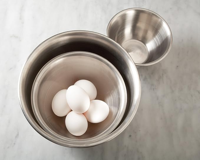 Fox Run Large Stainless Steel Mixing Bowl, 6.25-Quart, 11.75 x 5.5 inches - Image 2