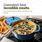 Lodge Essential Enamel Cast Iron Dutch Oven - Image 3