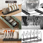 Magheo 2 Pack Expandable Food Storage Container Lid Organizers - Image 5