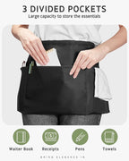 Syntus Server Apron for Men Women, Waitress Waist Apron - Image 4