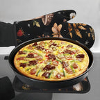Mushroom Oven Mitts Set – Vintage Pot Holders Kitchen Gloves - Image 7