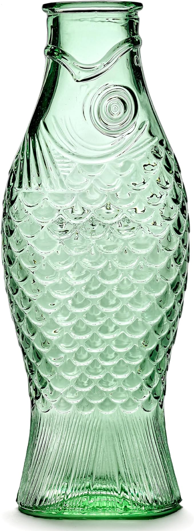 Serax Glass Water Pitcher | Fish & Fish glassware by Paola Navone | Wine Carafe by Serax