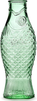 Serax Glass Water Pitcher | Fish & Fish glassware by Paola Navone | Wine Carafe by Serax
