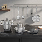 Meythway Pots and Pans Set Non Toxic, Kitchen Induction Cookware - Image 6