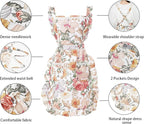 Funny Aprons for Women with Pockets, Kitchen Cooking Grilling Bbq Cute Chef - Image 4
