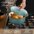 Nuovva Enamelled Cast Iron Dutch Oven Pot - Image 7