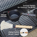 Cast Iron Sauce Pan and Basting Pot - Image 6