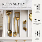 White and Gold Measuring Spoons - Image 9
