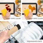 Silicone Baking Mat, 3 Pack Reusable Baking Mat, Food Safe Silicone Mats - Image 6