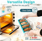 Silicone Freezer Tray With Lid Soup Freezer Container Molds with Steel - Image 7