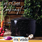 Millvado Granite 21 Qt Stockpot, Nonstick Soup Pot - Image 3