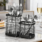 Utensil Holder, Stainless Steel Utensil Drying Rack - Image 8