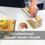 Mind Reader E-Z Board Disposable Cutting Board Box Set, 20 sq ft, Refillable - Image 4