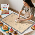 Silicone Baking Mat with 10 Quick Recipes, Extra Thick Silicone Mats by Bredominant
