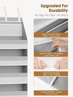 Criusia 2 Pack Over The Door Organizer, Heavy-Duty 6-Shelf Hanging Storage - Image 4