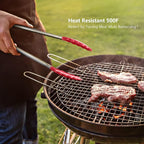 Silicone Spatulas Set Turners Tongs Cooking Utensils Set High Heat Resistant - Image 5