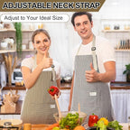 Janmercy 24 Pcs Aprons for Women Men - Image 4