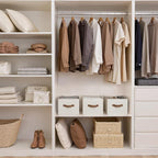 StorageWorks Closet Organizers and Storage Bins, Foldable Shelf Baskets - Image 2