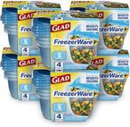 Glad GladWare FreezerWare Food Storage Containers by GladTrashFoodStorage