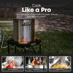 GasOne Stainless Steel Stockpot – 20qt Stock Pot - Image 5