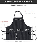 Chef Works Unisex Three Pocket Apron - Image 7
