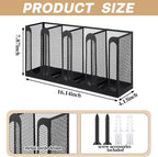 Maxcheck Metal Mesh Cup and Lid Holder Coffee Paper Cup Dispenser Lid Holder - Image 2