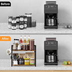 RUILALIFE Coffee-Bar-Station-Organizer Shelf - Image 3
