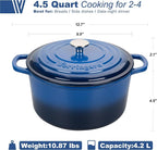 VORRINGARD Enameled Cast Iron Dutch Oven Pot - Image 2