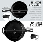 Cast Iron Skillet Set - Image 3