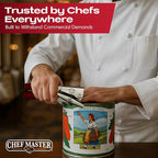 Chef-Master Commercial Can Opener, Easy Turn Anti-slip Grip Knobs, Sharp - Image 7