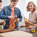 Irenare 6 Pcs Flat Bottle Openers Retractable Bar Keys - Image 5