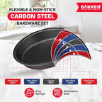 BAKKEN 10-Piece Kitchen Baking Pan Set - Image 3