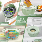 4-1 Colander with Fruit Bowl Set - Image 4