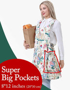 Cozy Adjustable Cross Back Aprons - Image 2