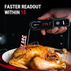 TempPro Lightning 1 Sec Instant Read Meat Thermometer, Kitchen Food Thermometer - Image 3