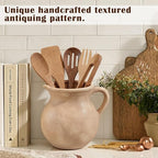 Potchen Rustic Kitchen Utensil Holder - Image 4