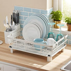 MOUKABAL Dish Drying Rack, Dish Rack, Stainless Steel Dish Racks - Image 7