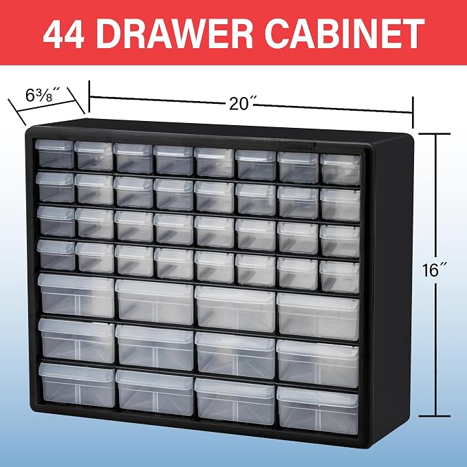 Akro-Mils 44-Drawer Plastic Drawer Storage Cabinet - Image 2
