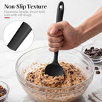 600ºF Heat Resistant Spatulas, High Heat Food Safe Semless Kitchen Silicone - Image 8